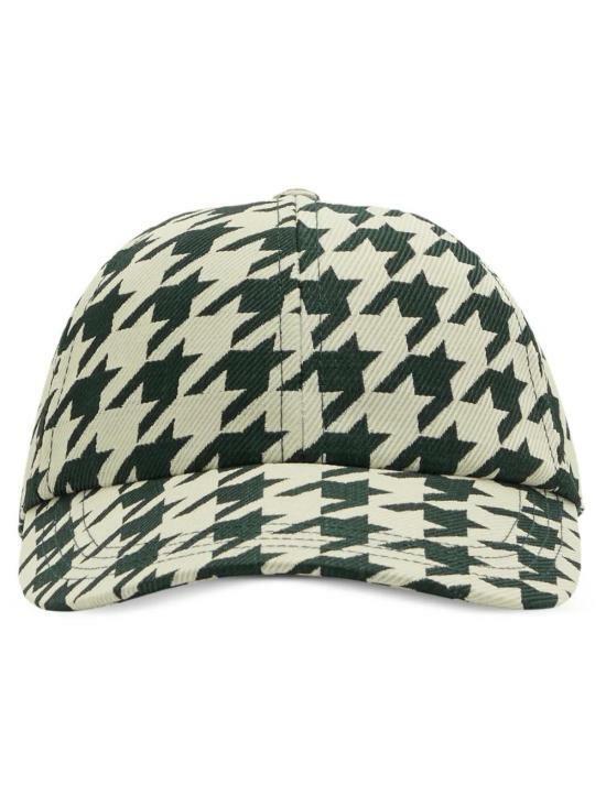 BURBERRY Houndstooth Baseball Cap Men’s Hat 8082633