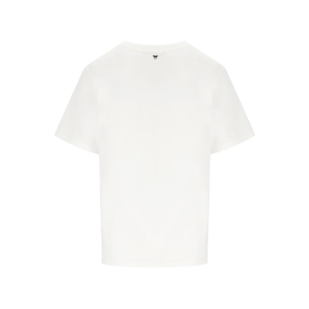 Max Mara West Logo T-Shirt White 261597 1041 006