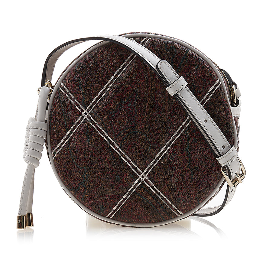 Etro Paisley Quilted Round Shoulder Bag 1N812 7656 600 2