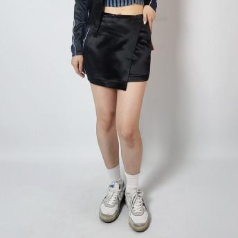 DIESEL Women’s Black Mini Wrap Skirt
