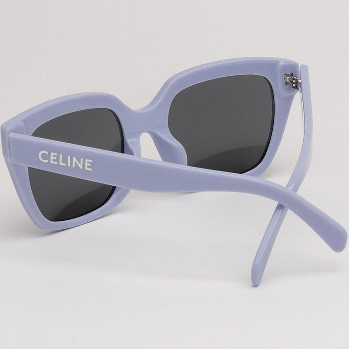 CELINE Monochrom 03 Lilac Square Acetate Sunglasses Asian Fit