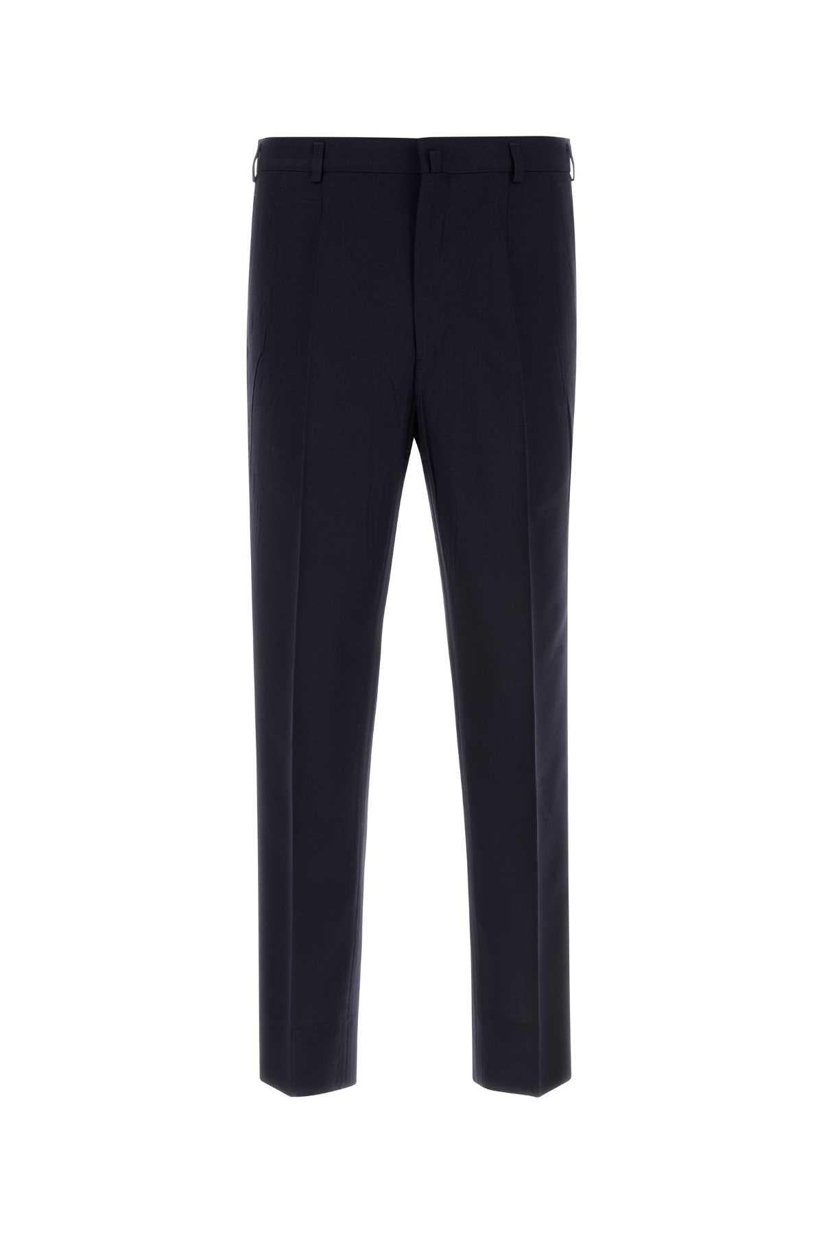 PRADA Gray Wool Trousers Men’s Suit Pants