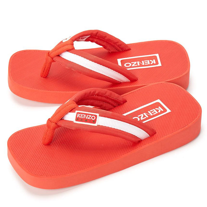 KENZO Women's Thong Flip Flops 2MU090 F51 21 235