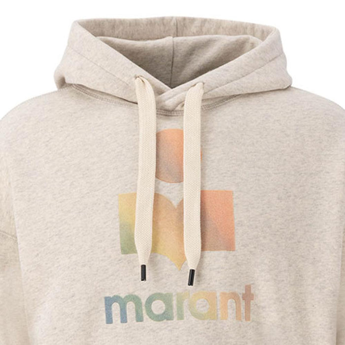 Isabel Marant MILEY Fleece Lined Hoodie Men's Pullover Sweatshirt