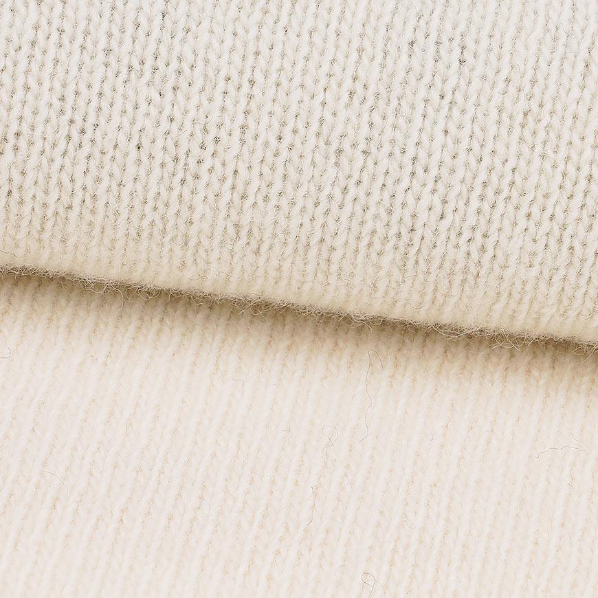 GANNI Women’s Teddy Mushroom Knit Sweater Ivory