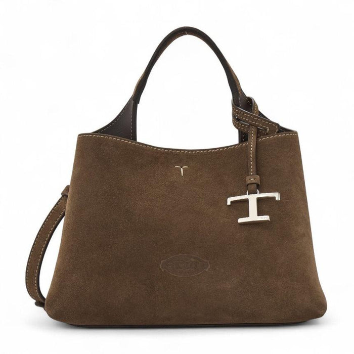 Tods Micro Leather Tote Bag Black Women’s Tote