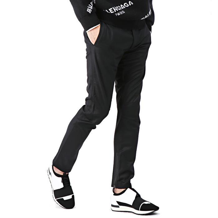 Lanvin Cashmere Zip Biker Pants RMTR0011A17 10