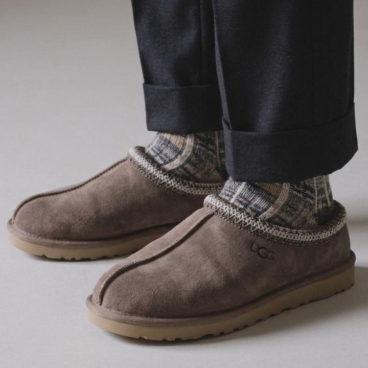 Ugg Tasman Slipper Caribou Beige Men’s Sandals