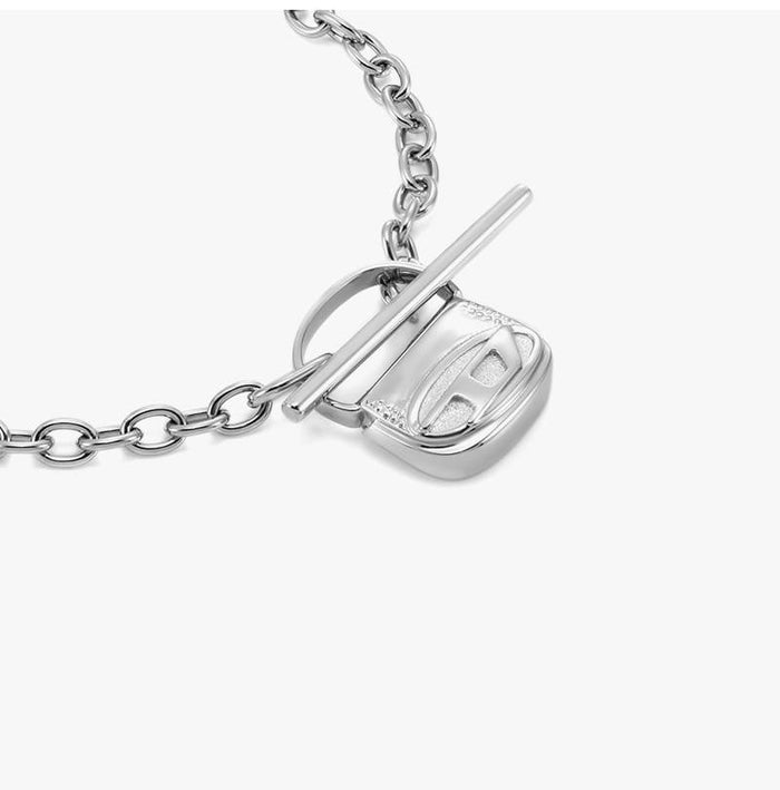 DIESEL Unisex 1DR Bag Charm Bracelet DX1592040