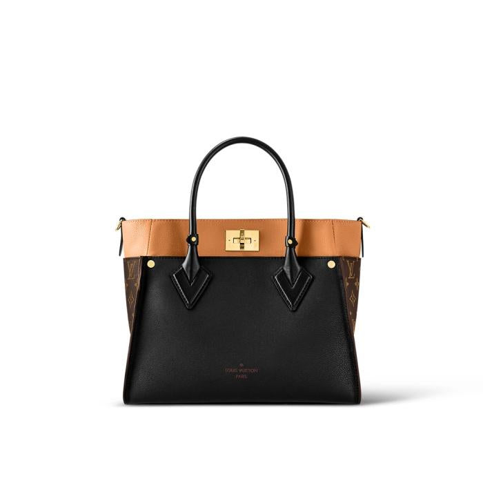 Louis Vuitton On My Side MM Leather Tote Bag M53826