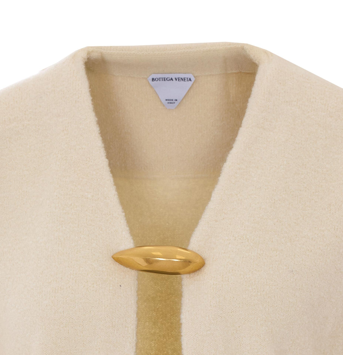 Bottega Veneta Wool Knit Cardigan Black