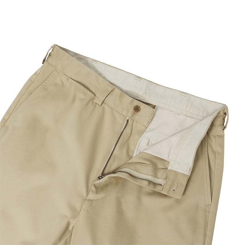 nanamica Wide Chino Pants Khaki Men’s Classic Trousers