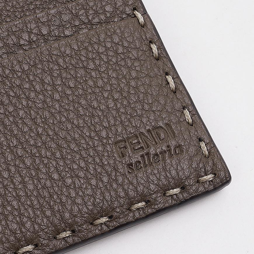 FENDI Selleria Leather Bifold Wallet for Men