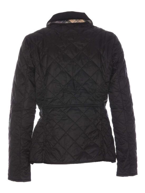 Barbour Deveron Quilted Jacket Women’s Lightweight LQU1012 BK91 BLACK OLIVE DOM