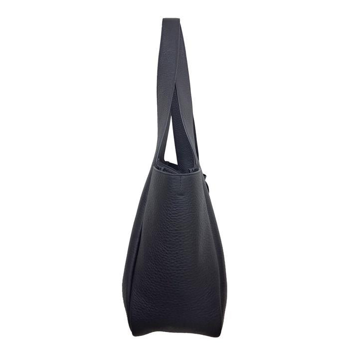 Saint Laurent Deerskin LE 5 A 7 BEA Shoulder Bag Black