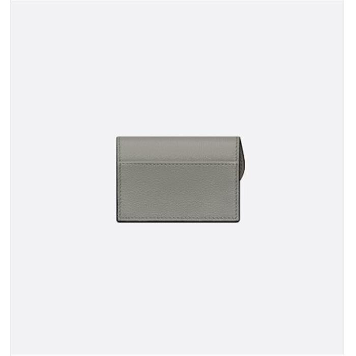 DIOR Saddle Bloom Leather Card Holder Wallet S5611CCEH
