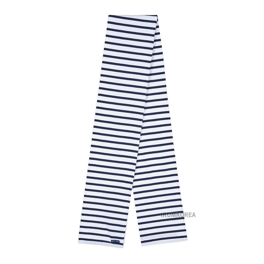 Saint James Unisex EVE ECHARPE II NEIGE MARINE Scarf