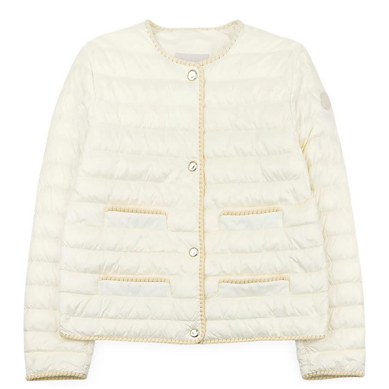 Moncler Women's Ivory Down Puffer Jacket 1A00066 597YF 10W