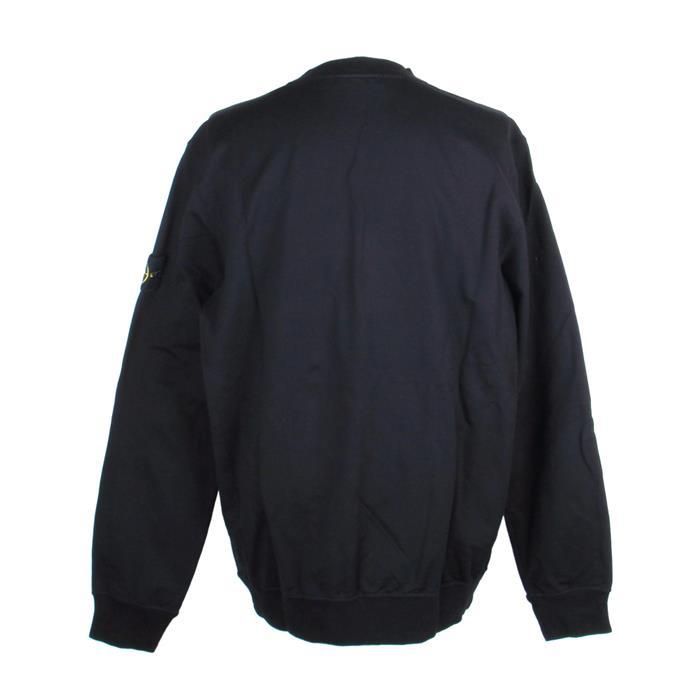 STONE ISLAND Patch Pocket Sweatshirt Black Men’s Top