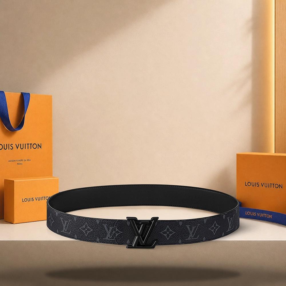 Louis Vuitton LV Dimension 40mm Reversible Belt Eclipse M8962