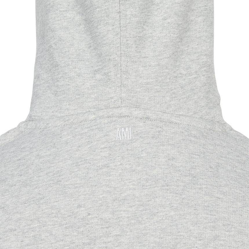 AMI Men’s Hooded Zip-Up Cardigan HSW765 730 0951