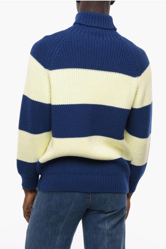 SUNNEI Turtleneck Knit Sweater Men’s Fall/Winter CRTWMKNW002KNT016LYEB DOM