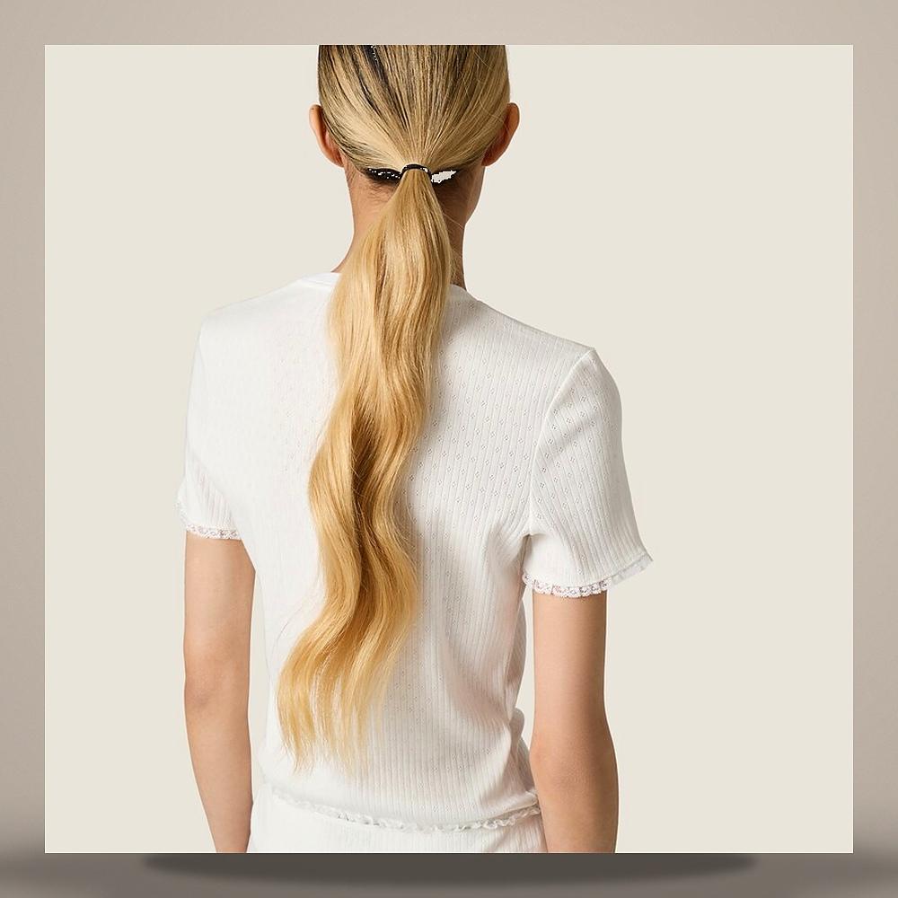 Miu Miu Cotton T-Shirt