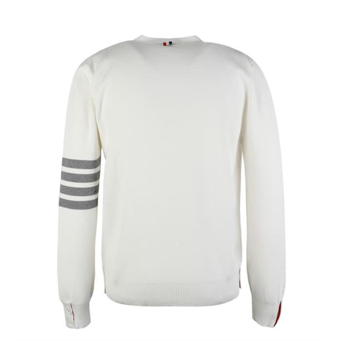 THOM BROWNE Milano Stitch Knit Cardigan for Men MKC171A 00219 100
