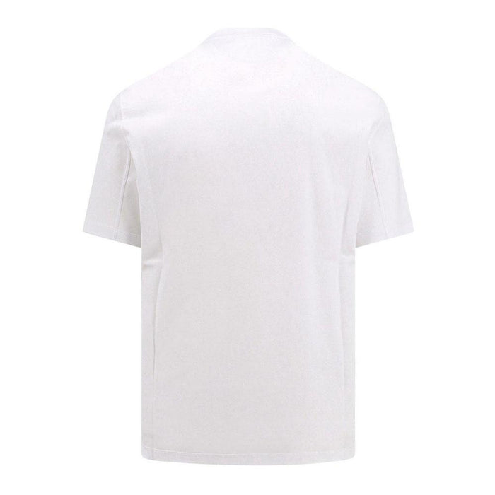 Brunello Cucinelli Logo Short Sleeve T-Shirt for Men