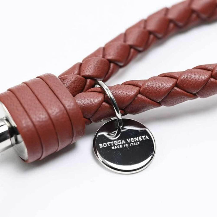 Bottega Veneta Intrecciato Leather Keyring