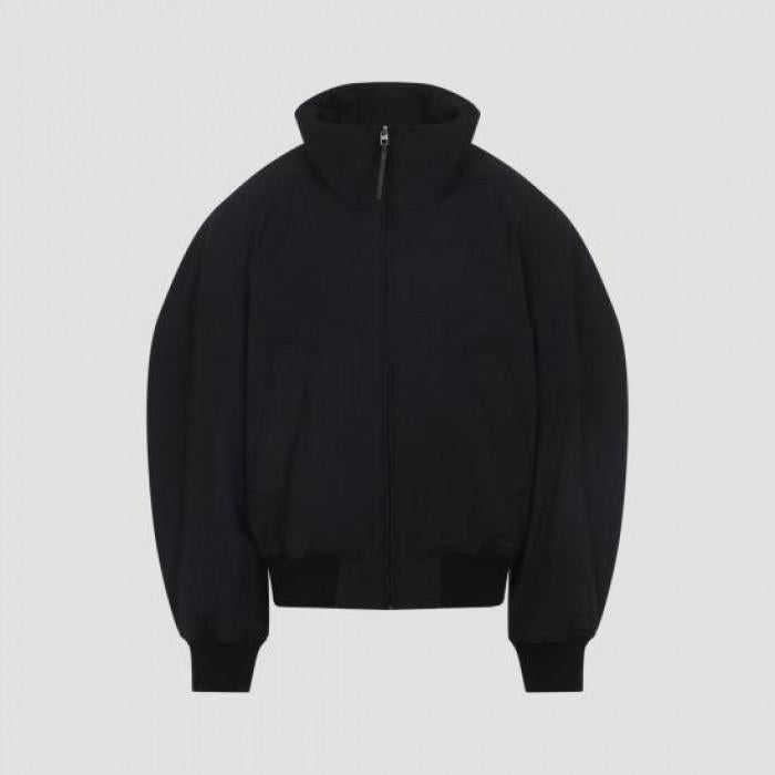 JACQUEMUS Men's Aero Black Bomber Jacket OUM00123 AW00239