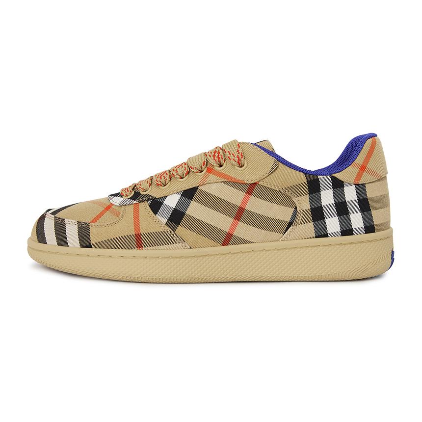 BURBERRY Check Low-Top Sneakers for Men