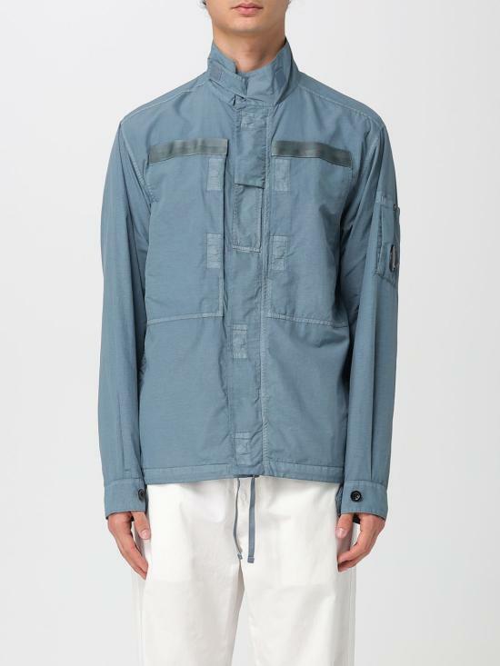 CP Company Nylon Lens Overshirt Jacket Green