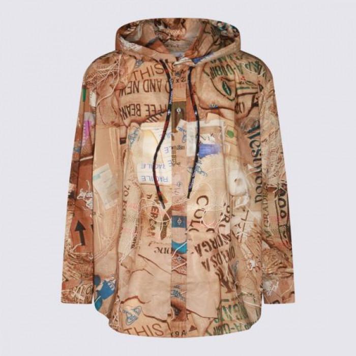 Vivienne Westwood Ribbed Hoodie Shirt Clutch Bag