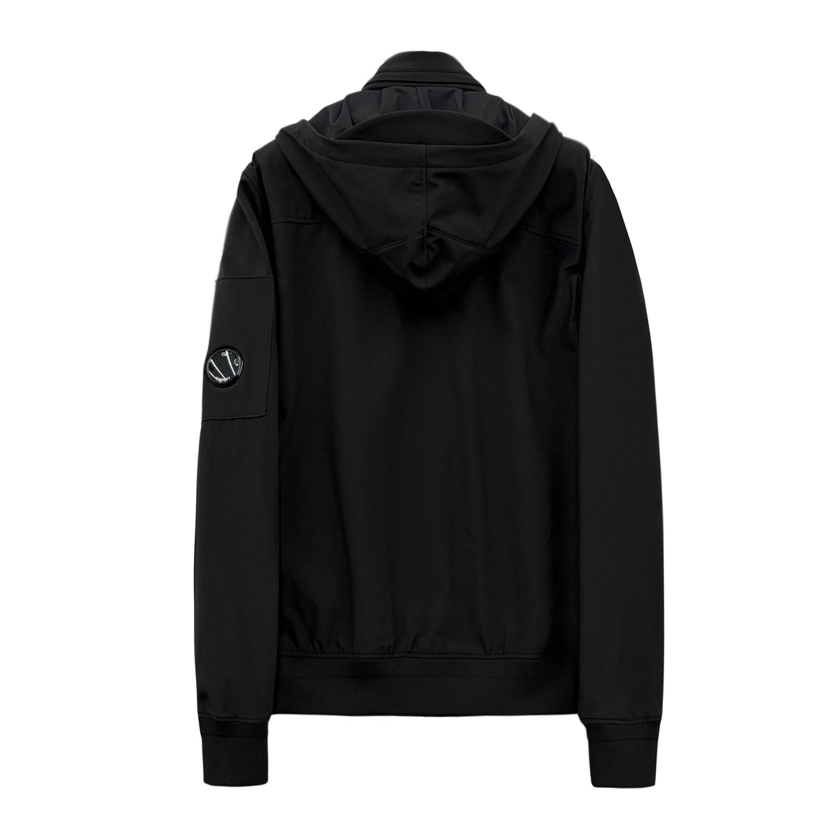 CP Company Shell-R Hooded Jacket with Lens Badge for Men 20CMOW001A 999