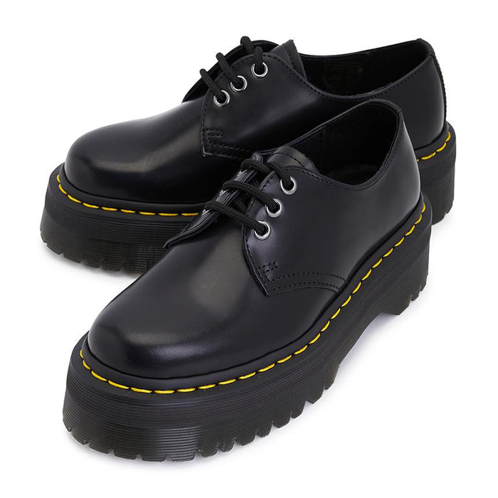 Dr.Martens Black 1461 Quad Unisex Leather Loafers