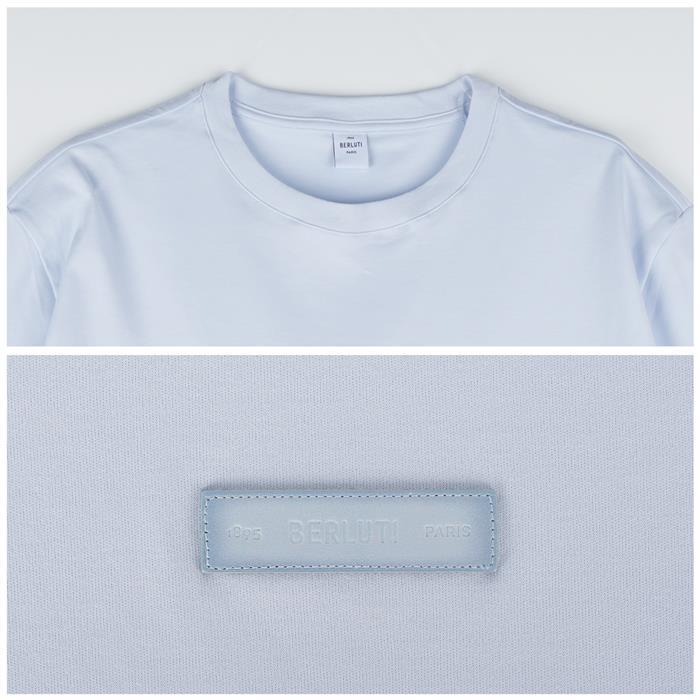 berluti Leather Tab Short-Sleeve T-Shirt R28JRS93003 N23
