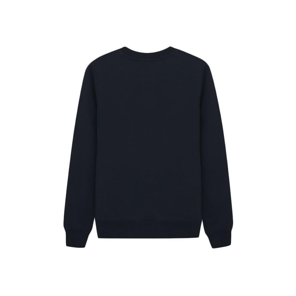A.P.C. Logo Embroidered Sky Black Sweatshirt Women’s