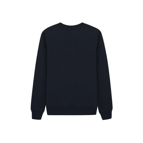 A.P.C. Logo Embroidered Sky Black Sweatshirt Women’s