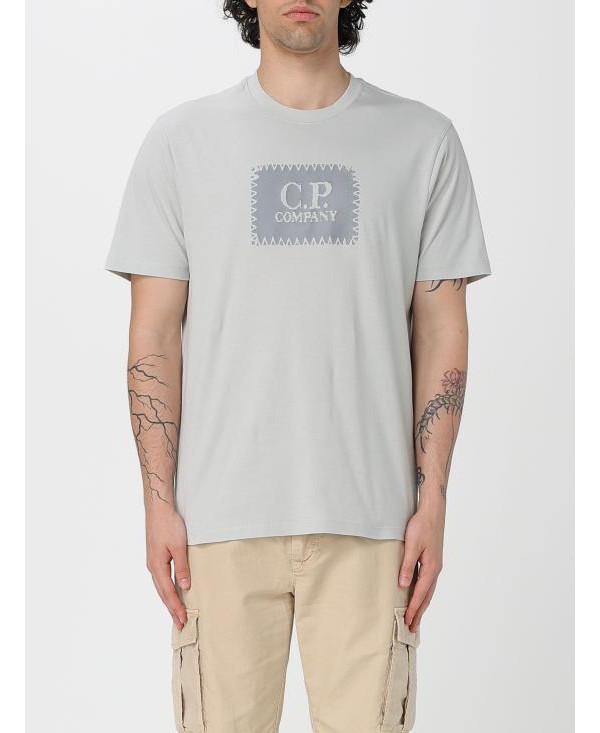 CP Company 301 Jersey Logo Label T-Shirt Black Men’s