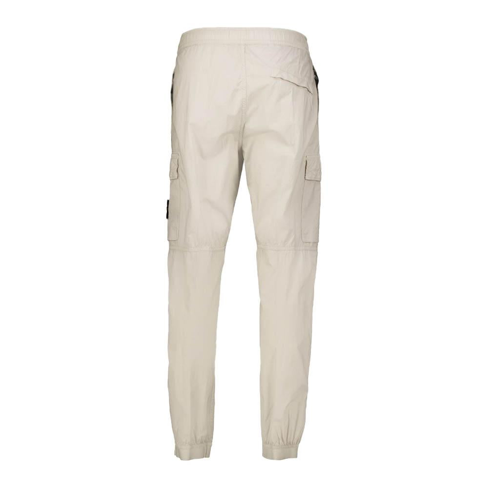 STONE ISLAND Sand Beige Logo Patch Elastic Waist Jogger P K1S153100031S0003V0095