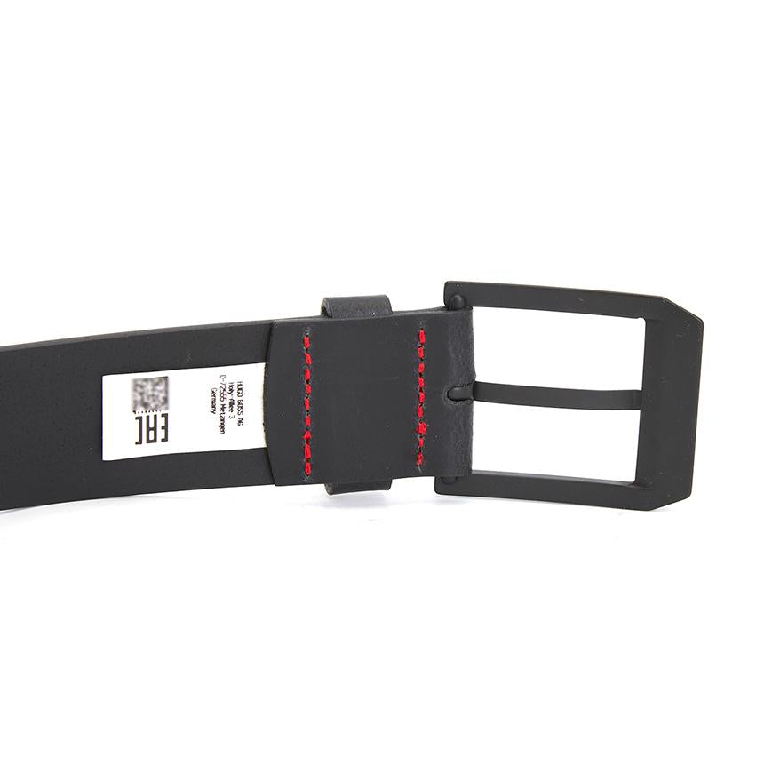 HUGO BOSS Men’s Leather Belt Black