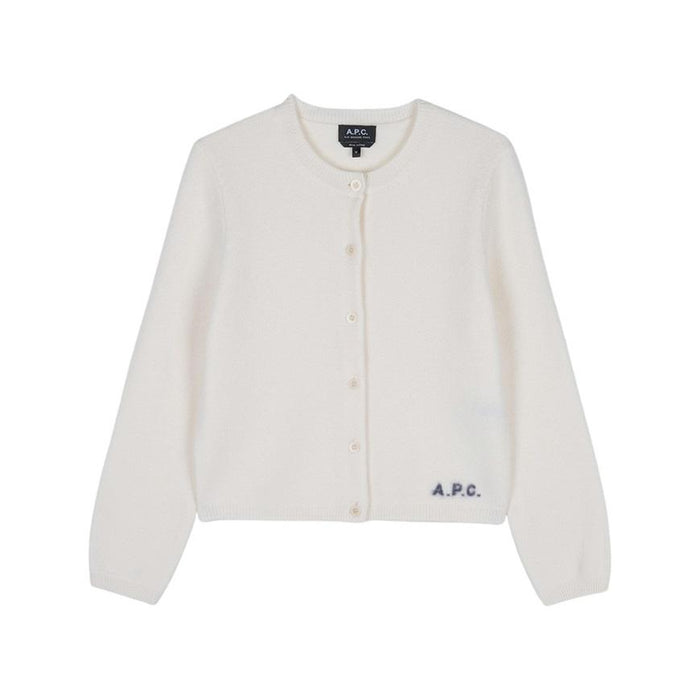 A.P.C. Women’s Mila Wool Blend Cardigan Navy
