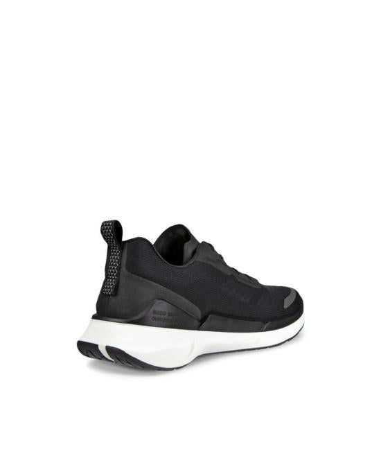 ecco Black Leather Low-Top Sneakers for Men 830754 00001