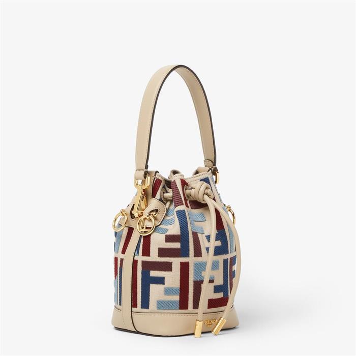 FENDI Mon Tresor Mini Fabric Shoulder Bag