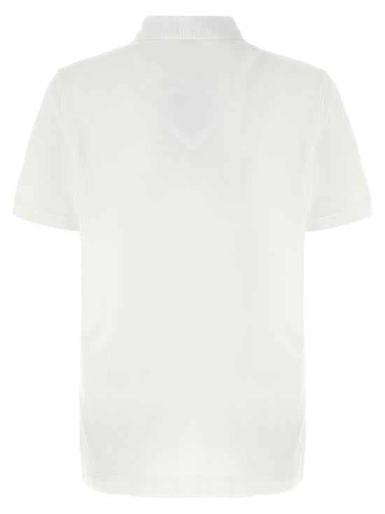 Canada Goose White Cotton Polo Shirt Men 1600M25
