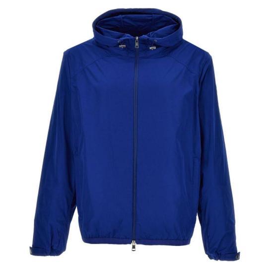 Moncler Black Nylon Zip Jacket for Men J10911 A00098 54A9173L