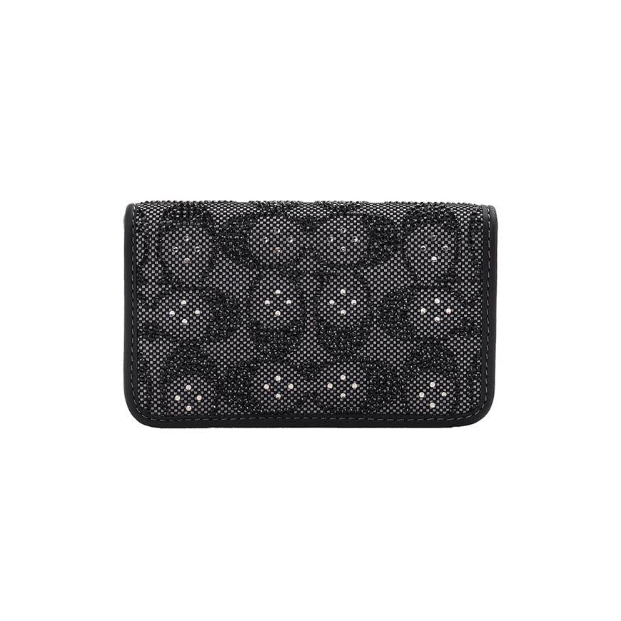 Coach Essential Slim Card Holder Wallet for Women CCD16 LHBLK