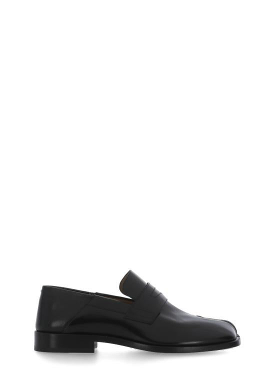 Maison Margiela Tabi Loafers Black Leather Men’s