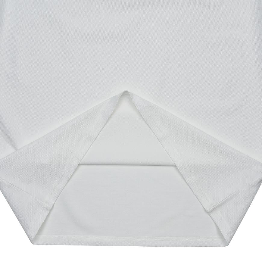 NEEDLES Men’s Mock Neck Poly T-Shirt QV353A WHITE